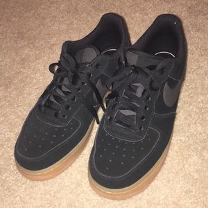 Black Air Force 1s